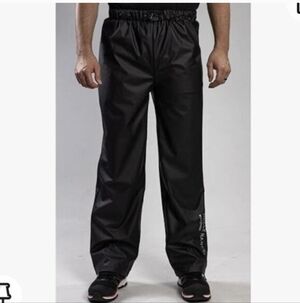 Helly-Hansen Men's Workwear Voss Waterproof Rain Pant Size Large Black